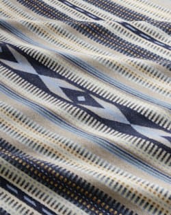 ALTERNATE VIEW OF RIO BRAVO THROW IN BLUE STRIPE image number 2