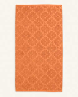 ALTERNATE VIEW OF SCULPTED TOWEL COLLECTION IN PERSIMMON image number 3