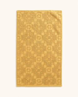 ALTERNATE VIEW OF SCULPTED TOWEL COLLECTION IN OCHRE image number 4
