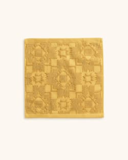 ALTERNATE VIEW OF SCULPTED TOWEL COLLECTION IN OCHRE image number 5