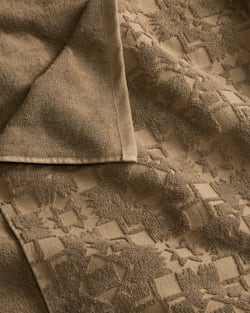 ALTERNATE VIEW OF SCULPTED TOWEL COLLECTION IN STONE image number 2