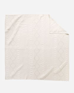 ALTERNATE VIEW OF GANADO COTTON MATELASSE COVERLET COLLECTION IN BEIGE image number 4