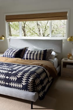 MIDNIGHT NOVA COTTON MATELASSE COVERLET COLLECTION IN MIDNIGHT NOVA image number 1