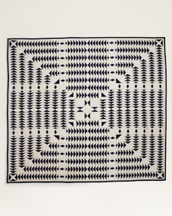 ALTERNATE VIEW OF MIDNIGHT NOVA COTTON MATELASSE COVERLET COLLECTION IN MIDNIGHT NOVA image number 4