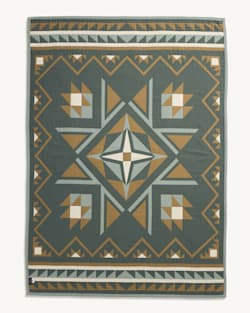 QUILTED STAR COTTON MATELASSE COVERLET COLLECTION IN SHALE image number 4