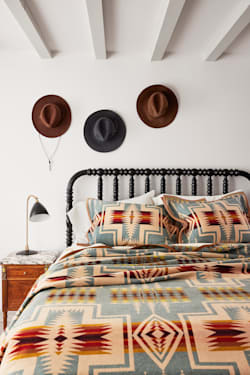 HARDING JACQUARD BEDDING COLLECTION IN SHALE image number 1