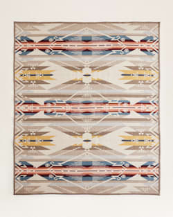 ALTERNATE VIEW OF WHITE SANDS JACQUARD BEDDING COLLECTION IN TAN image number 3