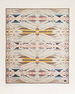 ALTERNATE VIEW OF WHITE SANDS JACQUARD BEDDING COLLECTION IN TAN image number 4