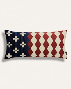 ALTERNATE VIEW OF BRAVE STAR EMBROIDERED HUG PILLOW IN NAVY image number 2