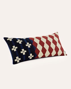 ALTERNATE VIEW OF BRAVE STAR EMBROIDERED HUG PILLOW IN NAVY image number 3