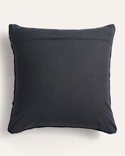 ALTERNATE VIEW OF MIL DIAMONDS SQUARE PILLOW IN BLACK/IVORY image number 2