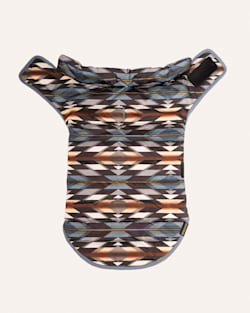 ALTERNATE VIEW OF WYETH TRAIL PET PUFFER COAT IN OXFORD/GREY MULTI image number 5