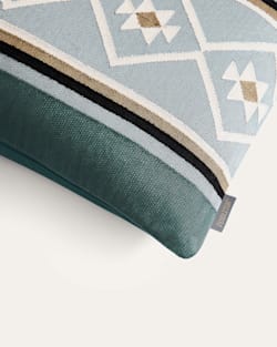 ALTERNATE VIEW OF QUILTED STAR HUG PILLOW IN BALSAM GREEN image number 4