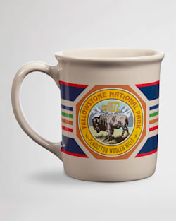 NATIONAL PARK COFFEE MUG IN TAUPE YELLOWSTONE image number 1