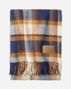 MOTOR ROBE WITH LEATHER CARRIER IN STEENS MOUNTAIN PLAID image number 1