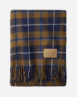MOTOR ROBE WITH LEATHER CARRIER IN DOUGLAS TARTAN image number 1