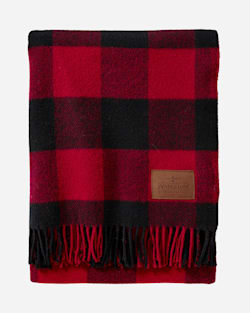 MOTOR ROBE WITH LEATHER CARRIER IN ROB ROY TARTAN image number 1