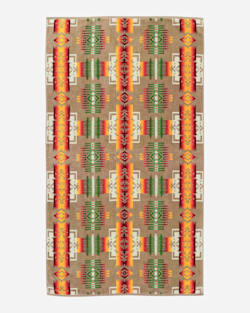 CHIEF JOSEPH SPA TOWEL IN KHAKI image number 1