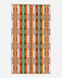 ADDITIONAL VIEW OF CHIEF JOSEPH SPA TOWEL IN KHAKI image number 2