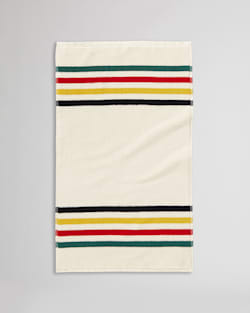 ALTERNATE VIEW OF GLACIER NATIONAL PARK HAND TOWEL IN WHITE image number 2