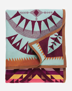 ADDITIONAL VIEW OF POINT REYES BLANKET IN AQUA MULTI image number 3