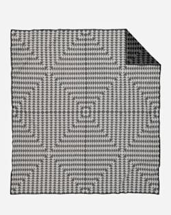 ADDITIONAL VIEW OF NOVA BLANKET IN CHARCOAL/WHITE image number 2