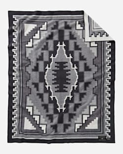 MARY HENDERSON WEAVERS SERIES BLANKET IN BLACK image number 1