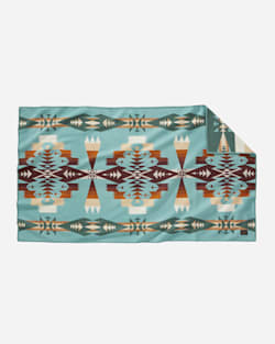 TUCSON SADDLE BLANKET IN AQUA image number 1