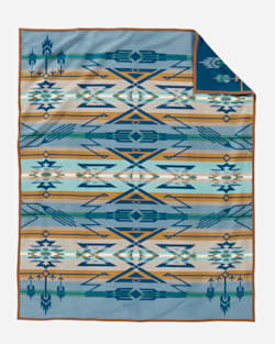 ADDITIONAL VIEW OF STAR WATCHERS BLANKET IN BLUE image number 2