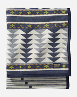 ADDITIONAL VIEW OF SPIRIT SEEKER BLANKET IN NAVY image number 3