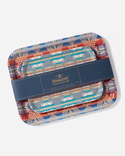 BIRCHWOOD JACQUARD TRAY SET IN MULTI image number 1