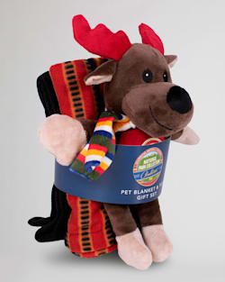NATIONAL PARK DOG THROW AND PAL GIFT SET IN ACADIA + MOOSE image number 1