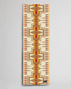 ALTERNATE VIEW OF PENDLETON HARDING YOGA MAT IN IVORY HARDING image number 2