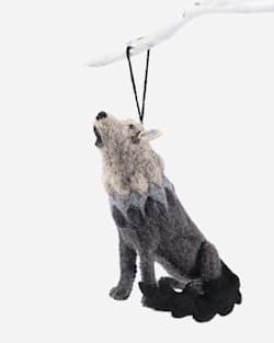 FOREST FRIENDS FELT ORNAMENTS IN WOLF image number 1