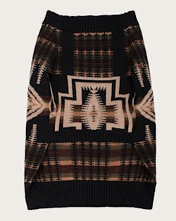 ALTERNATE VIEW OF HARDING PET SWEATER IN BLACK/TAN image number 2