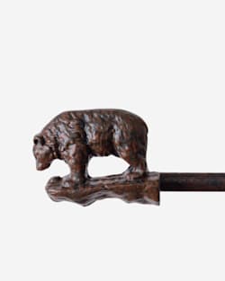 BEAR BLANKET HANGER IN BURNT RUST image number 1