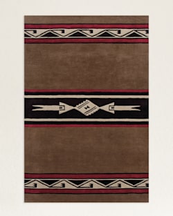 PUEBLO RUG IN CHOCOLATE image number 1