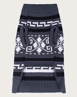 ALTERNATE VIEW OF WESTERLEY PET SWEATER IN GREY image number 2