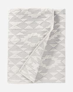 YUMA STAR STITCHED QUILT SET IN BLUE image number 1