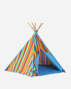 CANVAS TEPEE TENT IN RAINBOW image number 1