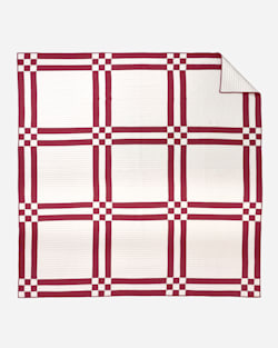 ADDITIONAL VIEW OF PIONEER HERITAGE PIECED QUILT SET IN IVORY image number 2