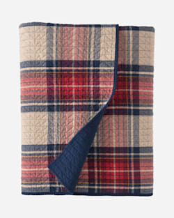 VINTAGE DRESS STEWART COVERLET IN RED MULTI image number 1