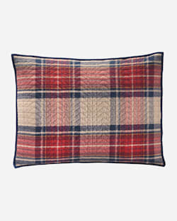 ADDITIONAL VIEW OF VINTAGE DRESS STEWART COVERLET IN RED MULTI image number 3