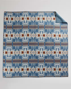 ALTERNATE VIEW OF HARDING COVERLET SET IN DENIM BLUE image number 2