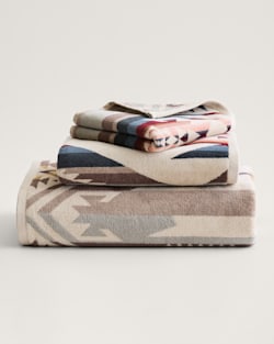 WHITE SANDS TOWEL COLLECTION IN TAN image number 1