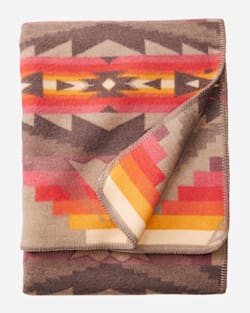 ALTERNATE VIEW OF SIERRA RIDGE CRAFTSMAN BLANKET IN TAN image number 3