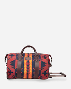 SPIDER ROCK ROLLING DUFFEL BAG IN RUST/NAVY image number 1