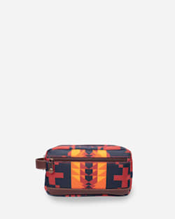 SPIDER ROCK TOILETRY BAG IN RUST/NAVY image number 1