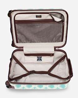 ALTERNATE VIEW OF HARDING 20"  SPINNER LUGGAGE IN AQUA image number 2