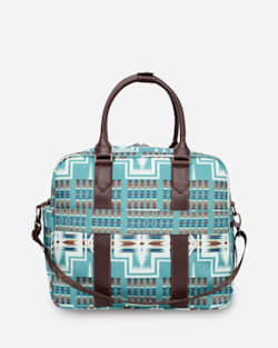 ALTERNATE VIEW OF HARDING WEEKENDER BAG IN AQUA image number 3